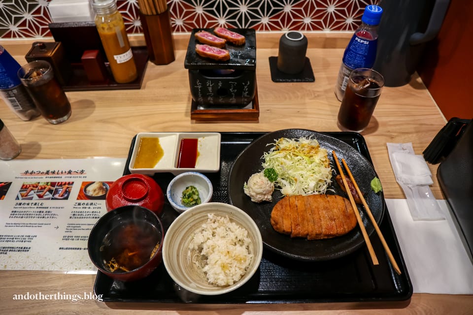 Gyukatsu Motomura Naha in Okinawa, Japan